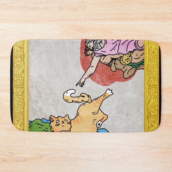 Item preview, Can't touch this - The Creation of Adam by Miguel Angelo - Illustration pun designed and sold by KauzSL.