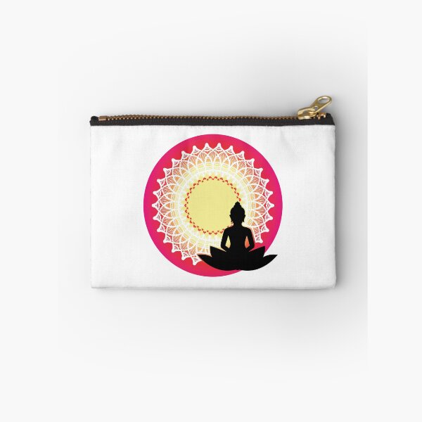 Item preview, Buddha - The Peaceful Meditating Enlightened Soul Mandala Print Design GC-092-13 designed and sold by GraphicCharms.