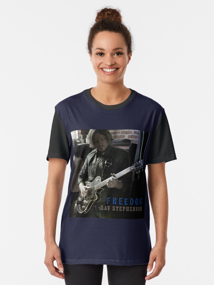 Thumbnail 2 of 5, Graphic T-Shirt, Freedom designed and sold by RayStephenson.