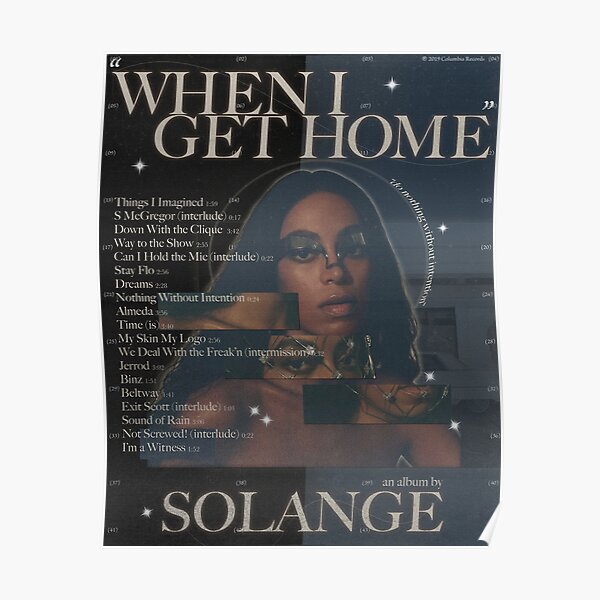 Solange Artwork Poster