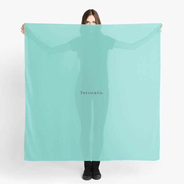 Tiffany Blue w/ Logo Scarf