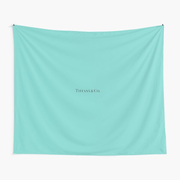 Tiffany Blue w/ Logo Tapestry