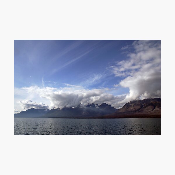 Looking South down Chilko Lake, BC, Canada Photographic Print