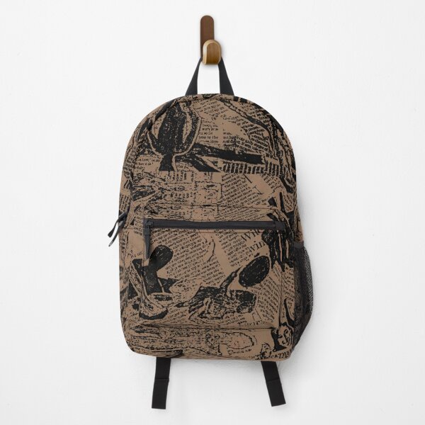 Item preview, Newspaper Tan/Black Print Design designed and sold by bringmynopegame.