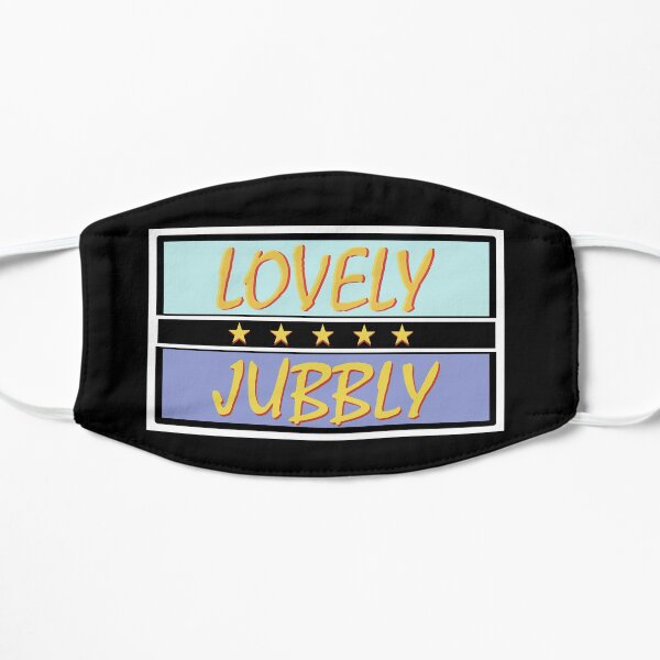 Lovely Jubbly - Funny Only Fools and Horses Quote - Version bleue Masque sans plis