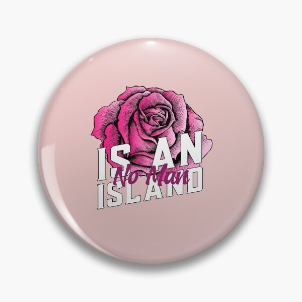 Item preview, No Man Is An Island designed and sold by retro87tee.