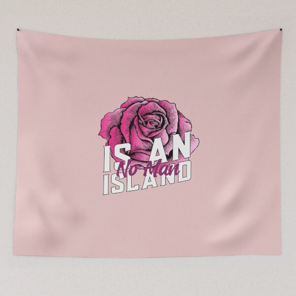 Item preview, No Man Is An Island designed and sold by retro87tee.