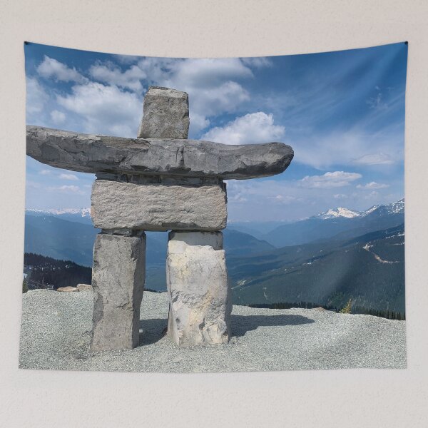 Item preview, Whistler Mountain Inukshuk designed and sold by byFily.