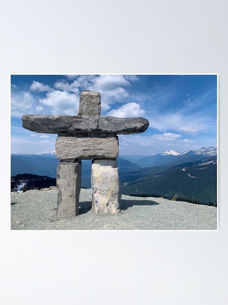 Whistler Summit Inukchuk With Blacktusk In The Background, 45% OFF