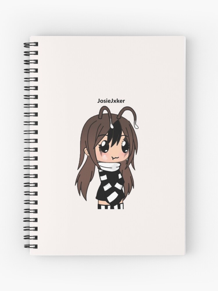 Cookie Gacha Life Spiral Notebook Ruled Line 