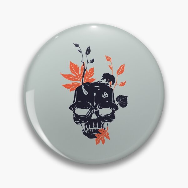 Item preview, Skull with tree leafs - Awesome skull lover Gift designed and sold by Teenation9.