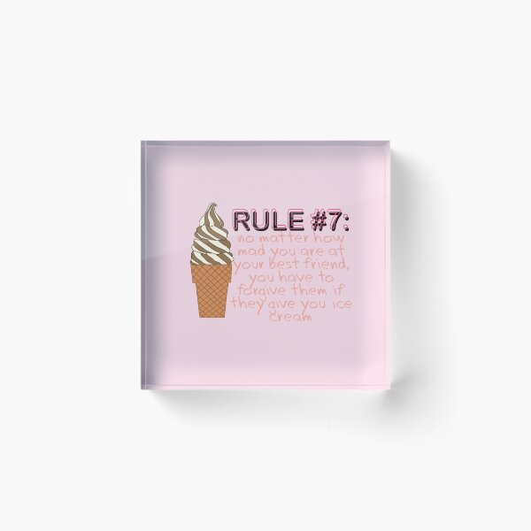 Item preview, kissing booth rule #7 designed and sold by calliedale.