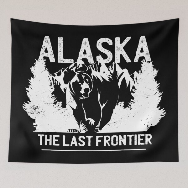 Item preview, Alaska, the Last Frontier State designed and sold by CoolSilhouettes.