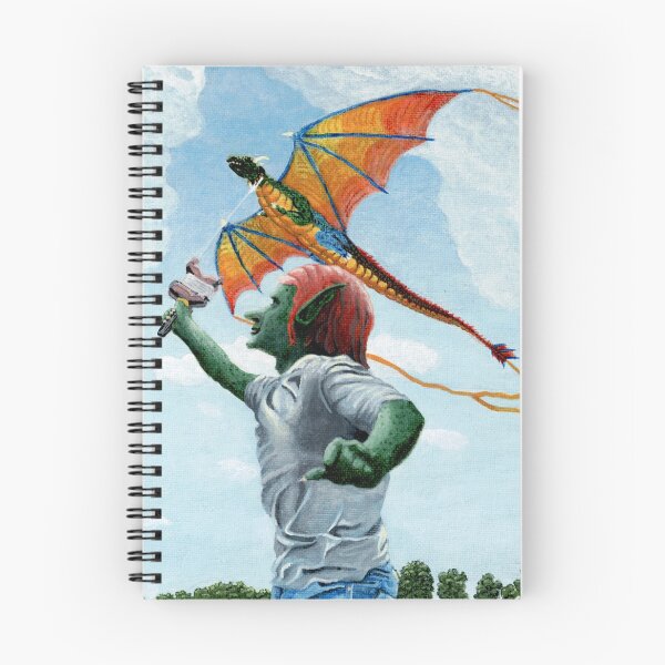 Item preview, Goblin Flying Dragon Kite Realistic Art designed and sold by HelmsArt.