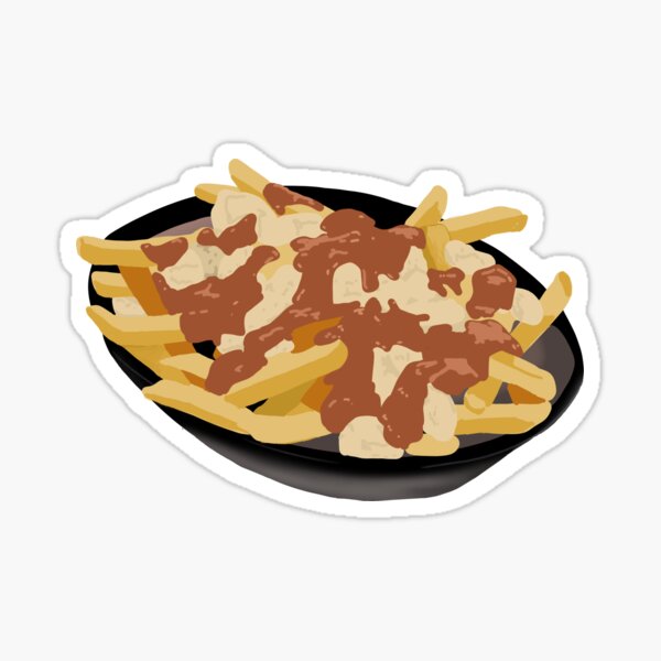 Poutine Sticker