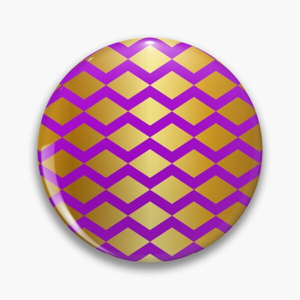 Item preview, Purple Mauve Chevron on Gold designed and sold by BleuSky.