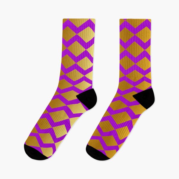 Item preview, Purple Mauve Chevron on Gold designed and sold by BleuSky.