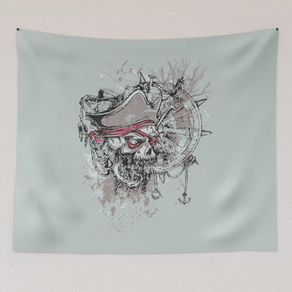 Item preview, Skull Pirate - Awesome pirate lover Gift designed and sold by Teenation9.
