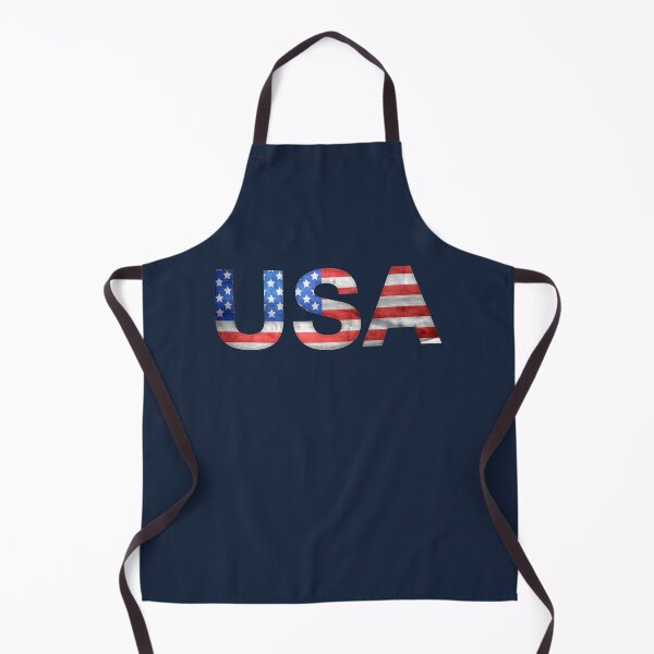 Item preview, USA american flag typography designed and sold by Fashionmonger.