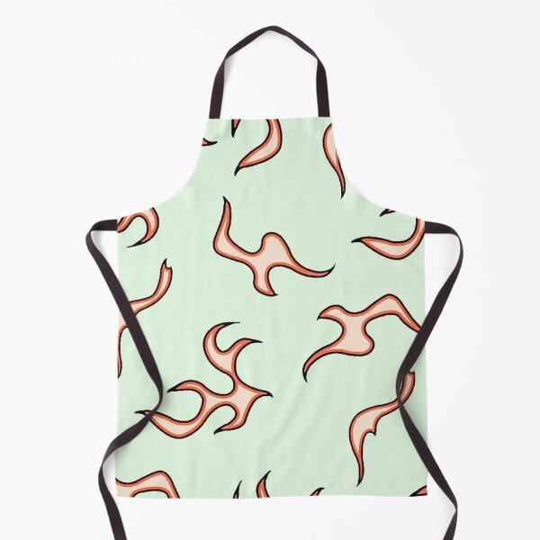 Item preview, green flames print designed and sold by simptrash.