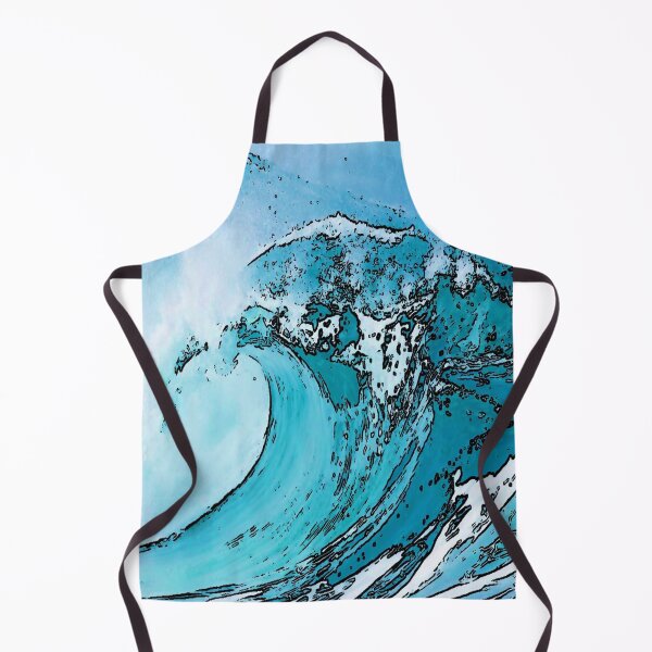 Item preview, Aqua wave designed and sold by 13thstreet.