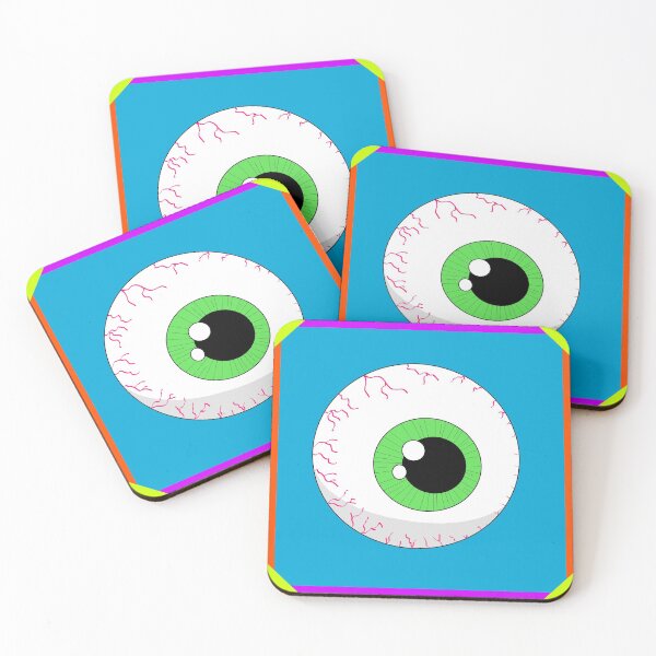 Item preview, Framed Day Glo Eyeball designed and sold by Riccivela.