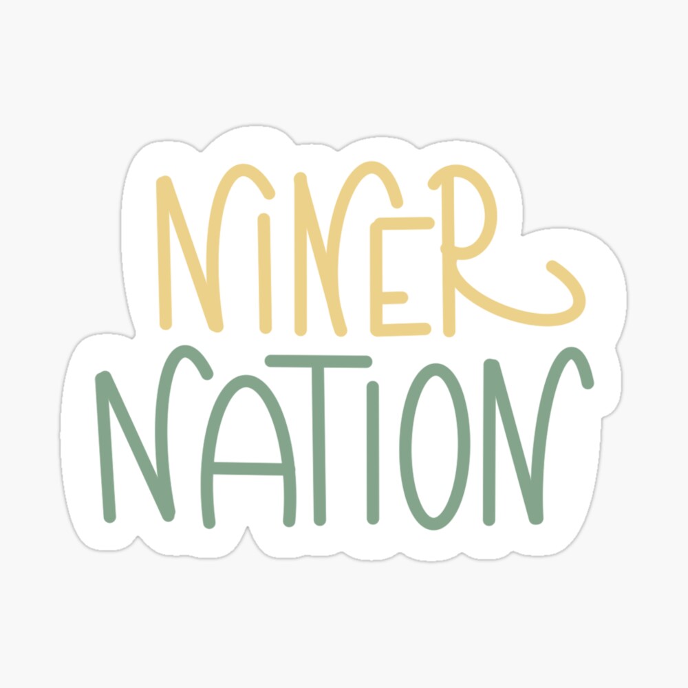 UNCC Niner Nation  Sticker for Sale by Kendaledward