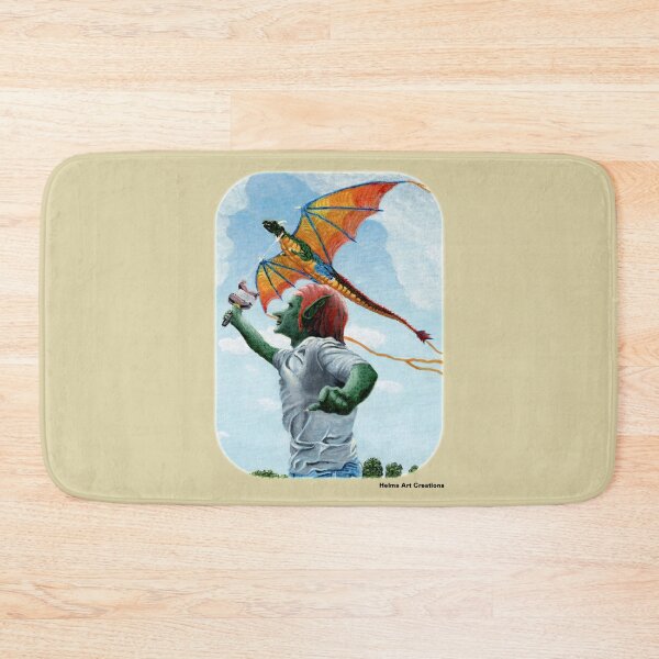 Item preview, Goblin Kite Flying Monster Fantasy Image designed and sold by HelmsArt.