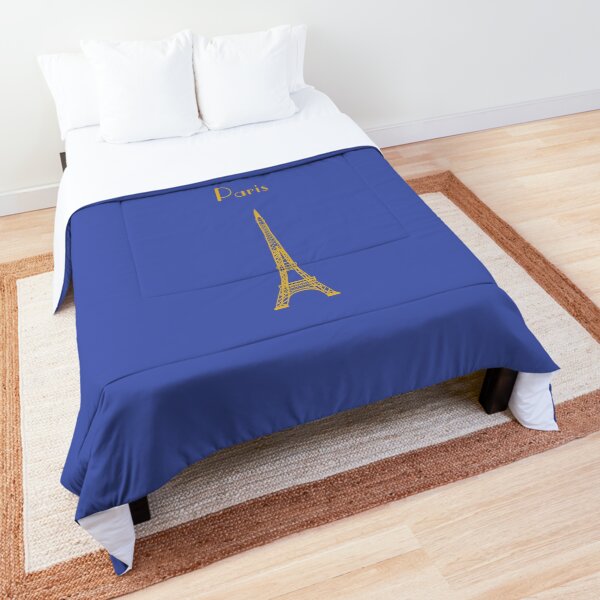 Eiffel Tower Paris Comforter