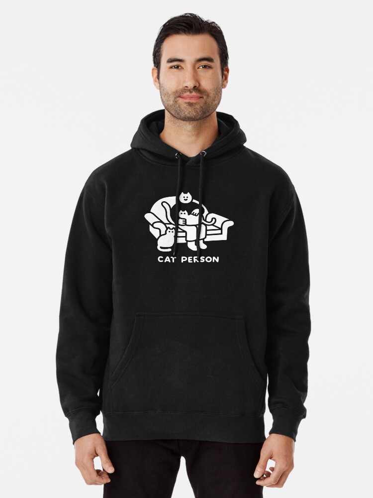 Cat person hoodie sale