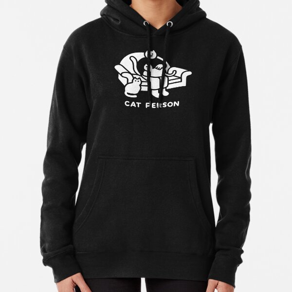 Cat Person Pullover Hoodie