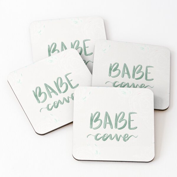 Item preview, Babe Cave Watercolor Floral Design designed and sold by Shelby MacAnanny.