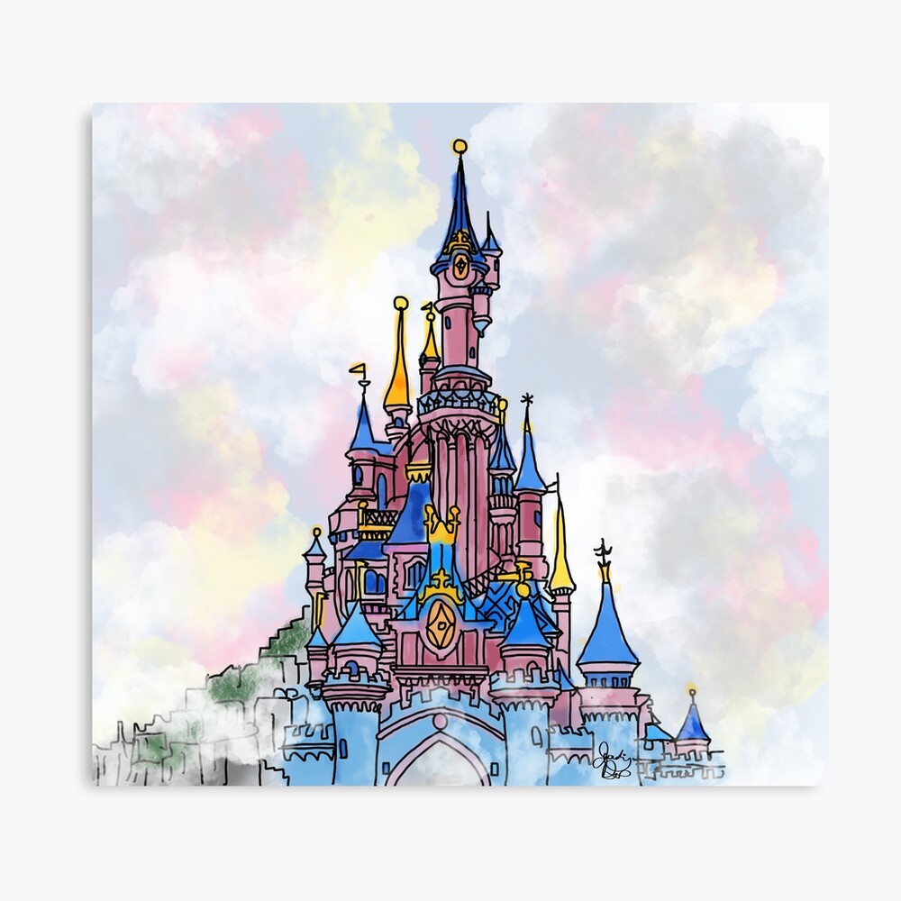 Disneyland paris castle by ColineKD on DeviantArt