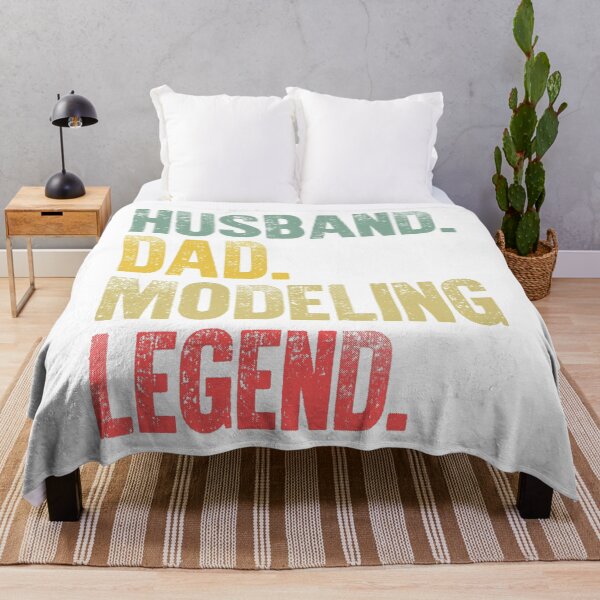 Item preview, Funny Men Vintage T Shirt Husband Dad Modeling Legend Retro designed and sold by Bendthetrend.