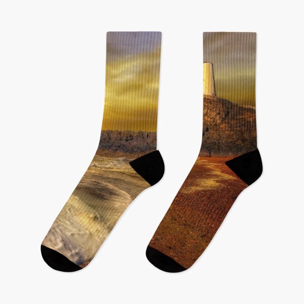 Item preview, Twr Mawr Lighthouse Sunset designed and sold by AJEvans.