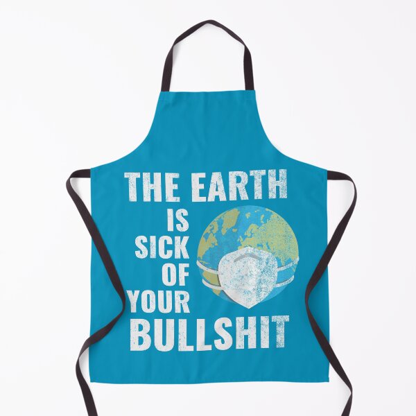 Item preview, The Earth Is Sick - Masked Planet Earth designed and sold by Zerasu.