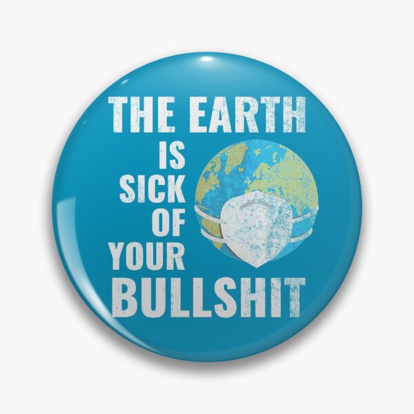 Item preview, The Earth Is Sick - Masked Planet Earth designed and sold by Zerasu.