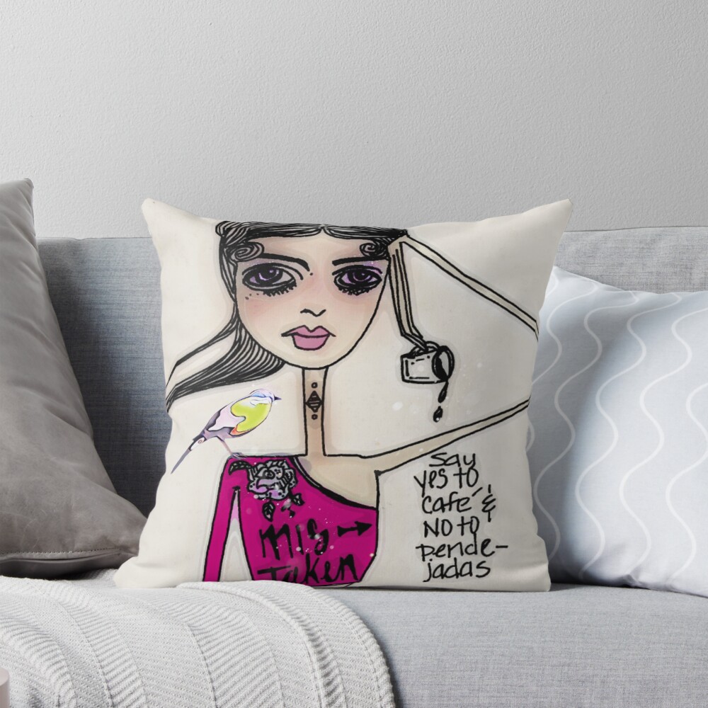 Item preview, Throw Pillow designed and sold by lesinfin.