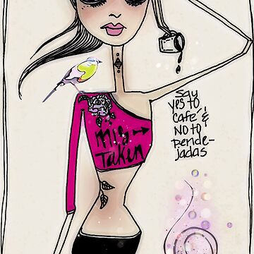 Artwork thumbnail, Say Yes to Cafe & No To Pendejadas by lesinfin