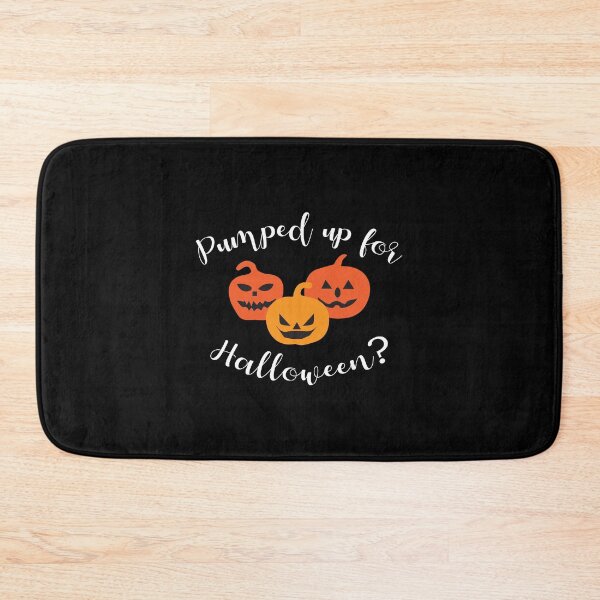 Item preview, Pumped up for Halloween pumpkin simple scary design designed and sold by anins-azuree.