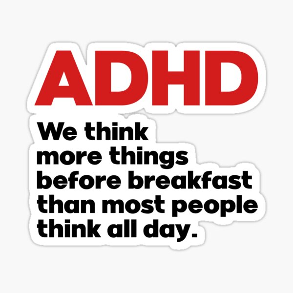 Item preview, ADHD awareness designed and sold by chrlalexandru.