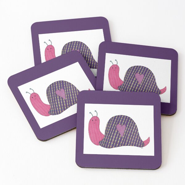 Item preview, Pink Snail designed and sold by ErinBrieArt.