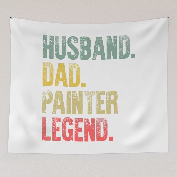 Item preview, Funny Men Vintage T Shirt Husband Dad Painter Legend Retro designed and sold by Bendthetrend.