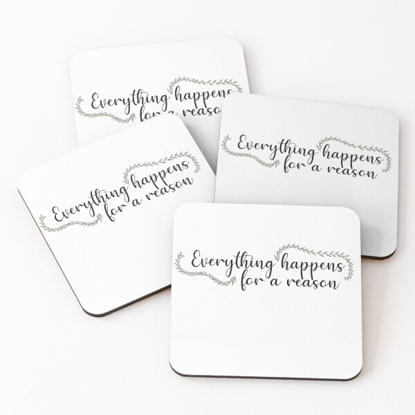 Item preview, Everything happens for a reason designed and sold by meegaann99.