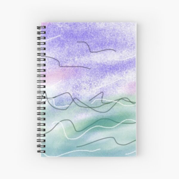 Seascape Spiral Notebook