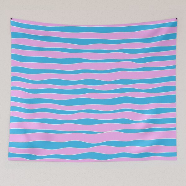 Item preview, Blue and pink pattern designed and sold by Anna Prendergast.