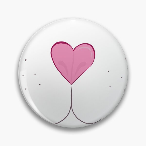 Item preview, Cute Pink Heart Nose Face designed and sold by LaHollyLuz.