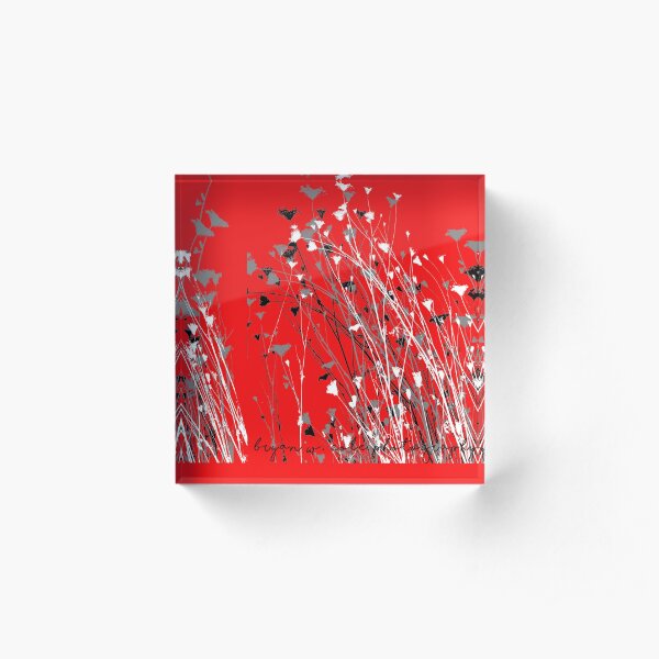 Sierra Wild Flowers No.3 Acrylic Block