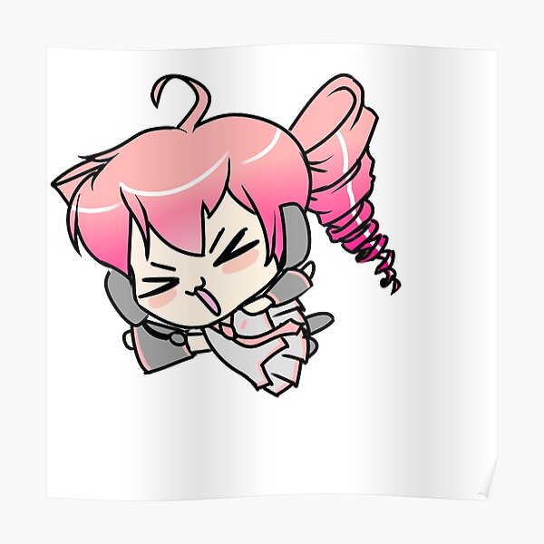 Triple Baka Chibi Teto Poster