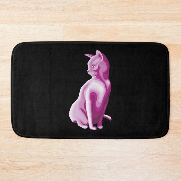 Item preview, Cat Contour Line Art - Red-Toned Purple designed and sold by yellowkats.
